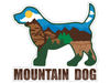 Mountain Dog 3" Decal