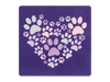 Absorbent Stone Coaster - Heart Paws