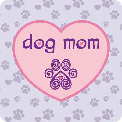 Cork Coaster- Dog Mom