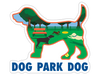 Dog Park Dog 3” Decal