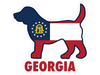 Georgia Dog 3" Sticker (Decal)