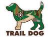 Trail Dog 3" Decal