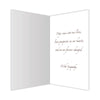 Dog Sympathy Card - Paw Prints on Our Hearts
