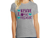 Ladies T-Shirt - Rescue Love Repeat