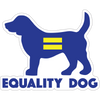 Equality Dog 3" Decal