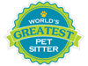 World's Greatest Pet Sitter  3" Decal