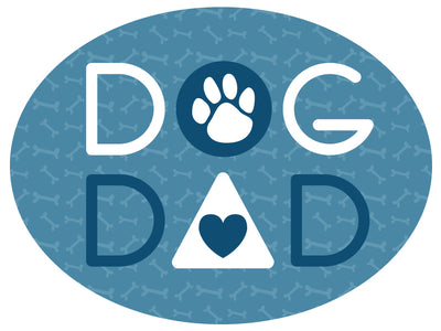 Dog Dad 3” Decal