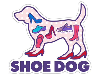 Shoe Dog 3” Decal