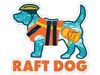 Raft Dog 3” Decal