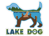 Lake Dog 3” Decal