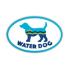 Oval Shaped Magnet - Water Dog
