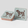 Cork Coaster-COFFEE DOG