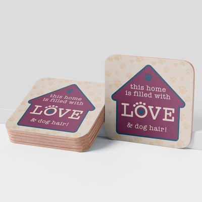 Cork Coaster - This Home is filled with Love...