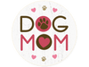 Absorbent Stone Car Coaster - Dog Mom