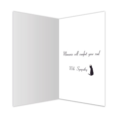 Sympathy Card Cat - Time Will Heal