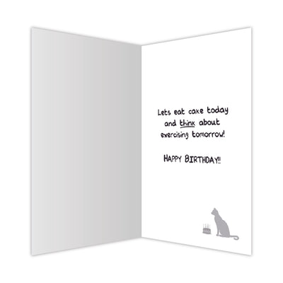 Birthday Cat Card - Does This Collar