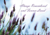 Dog Sympathy Card - Always Remembered and Forever Loved