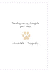 Pet Sympathy Card - If There Ever Comes A Day