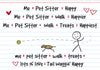 Pet Sitter - Me + Pet Sitter = Happy