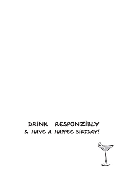 Birthday - Drink Responsibly