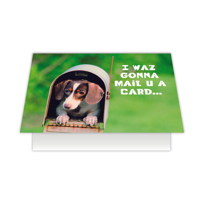 Cope - I waz gonna mail u a card...