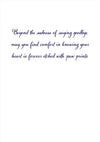 8199 Dog Sympathy Card Inside Right