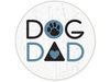 Absorbent Stone Car Coaster - Dog Dad